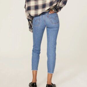 Levi's Blue Wedgie Icon Jeans